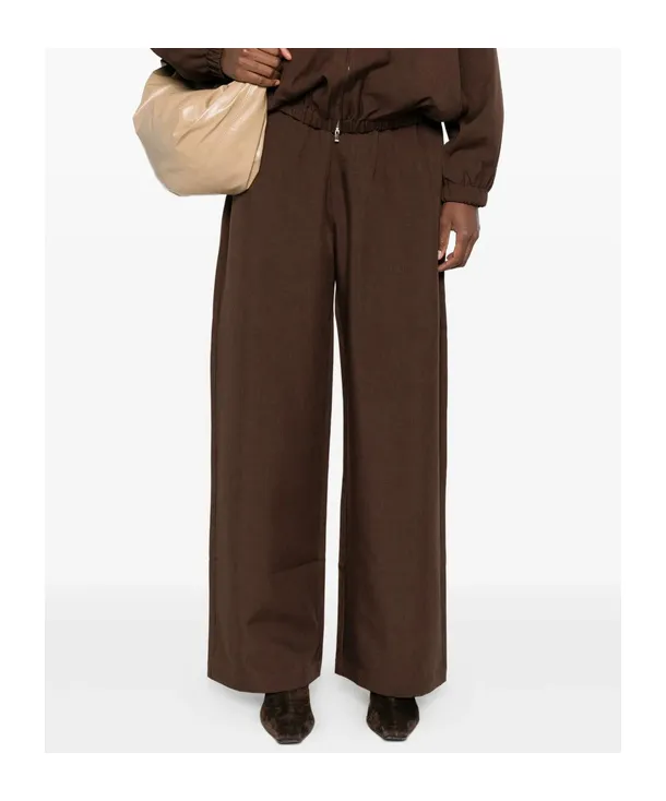 Elastic Waist Casual Pants