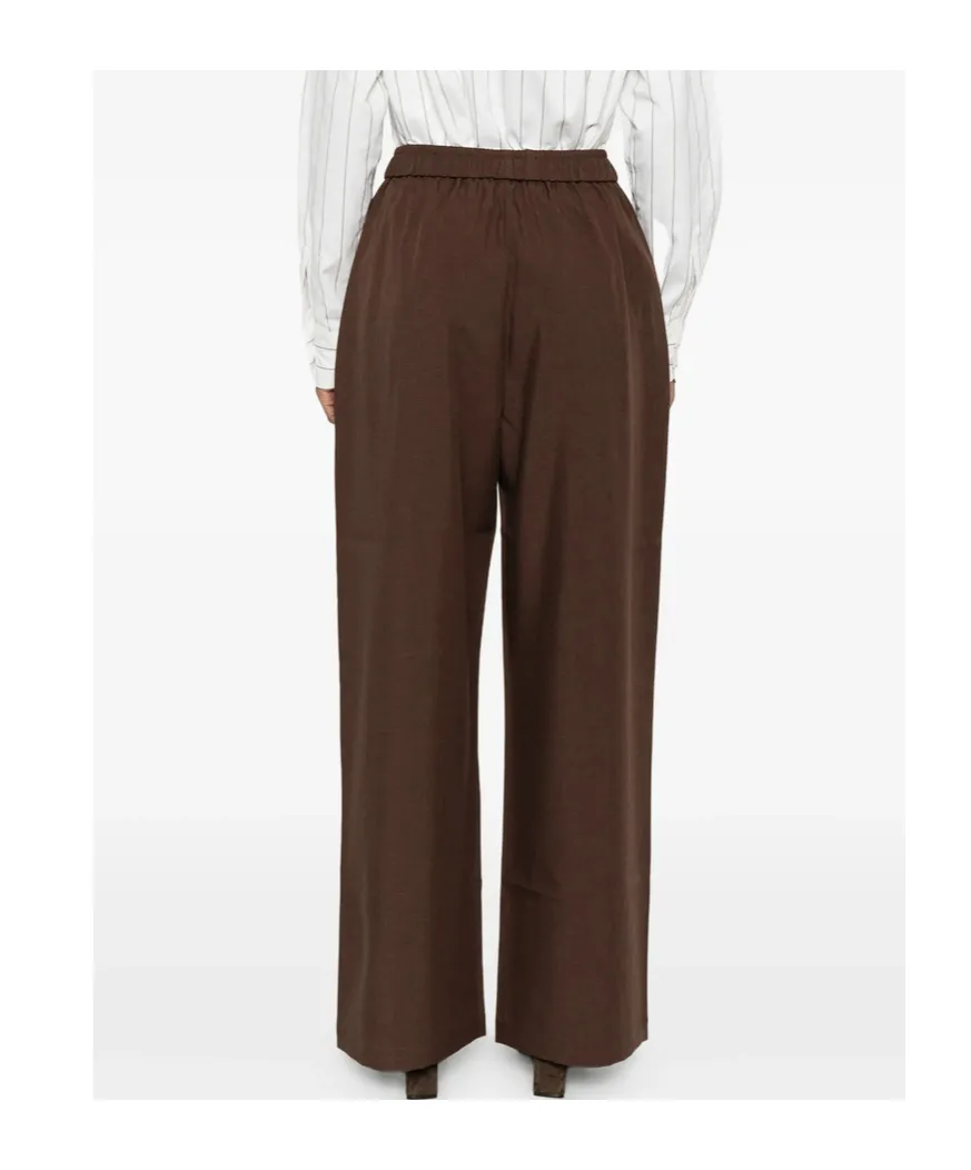 Elastic Waist Casual Pants
