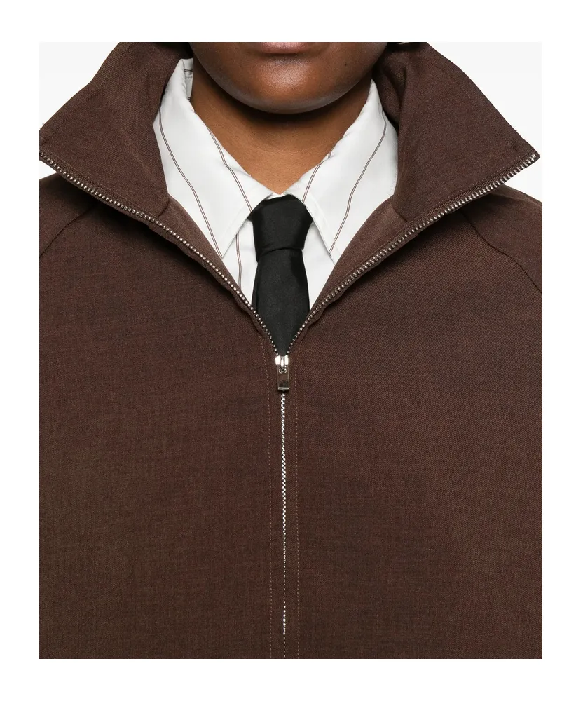 Zippered Casual Jacket