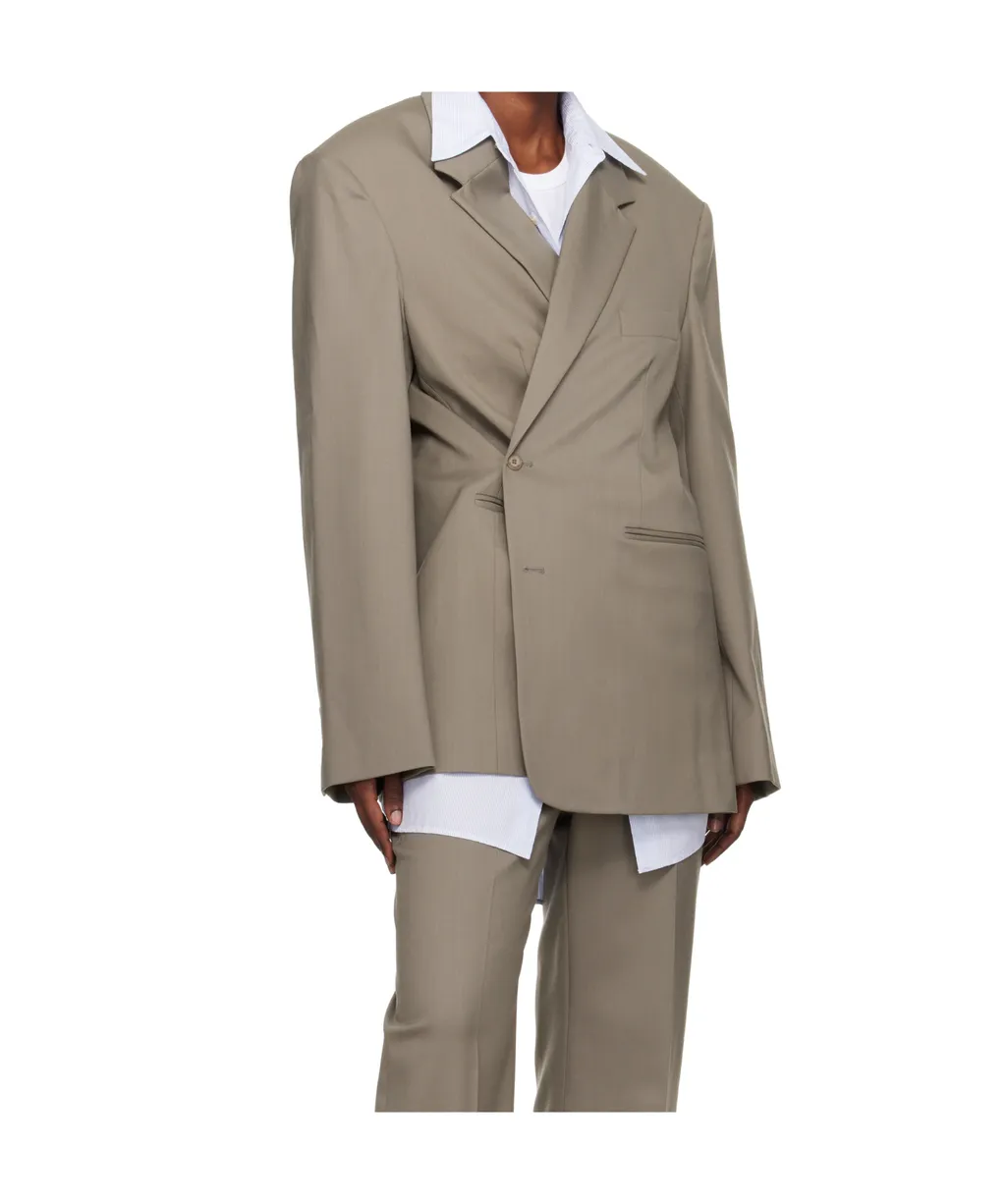 Crosby Wrap Blazer