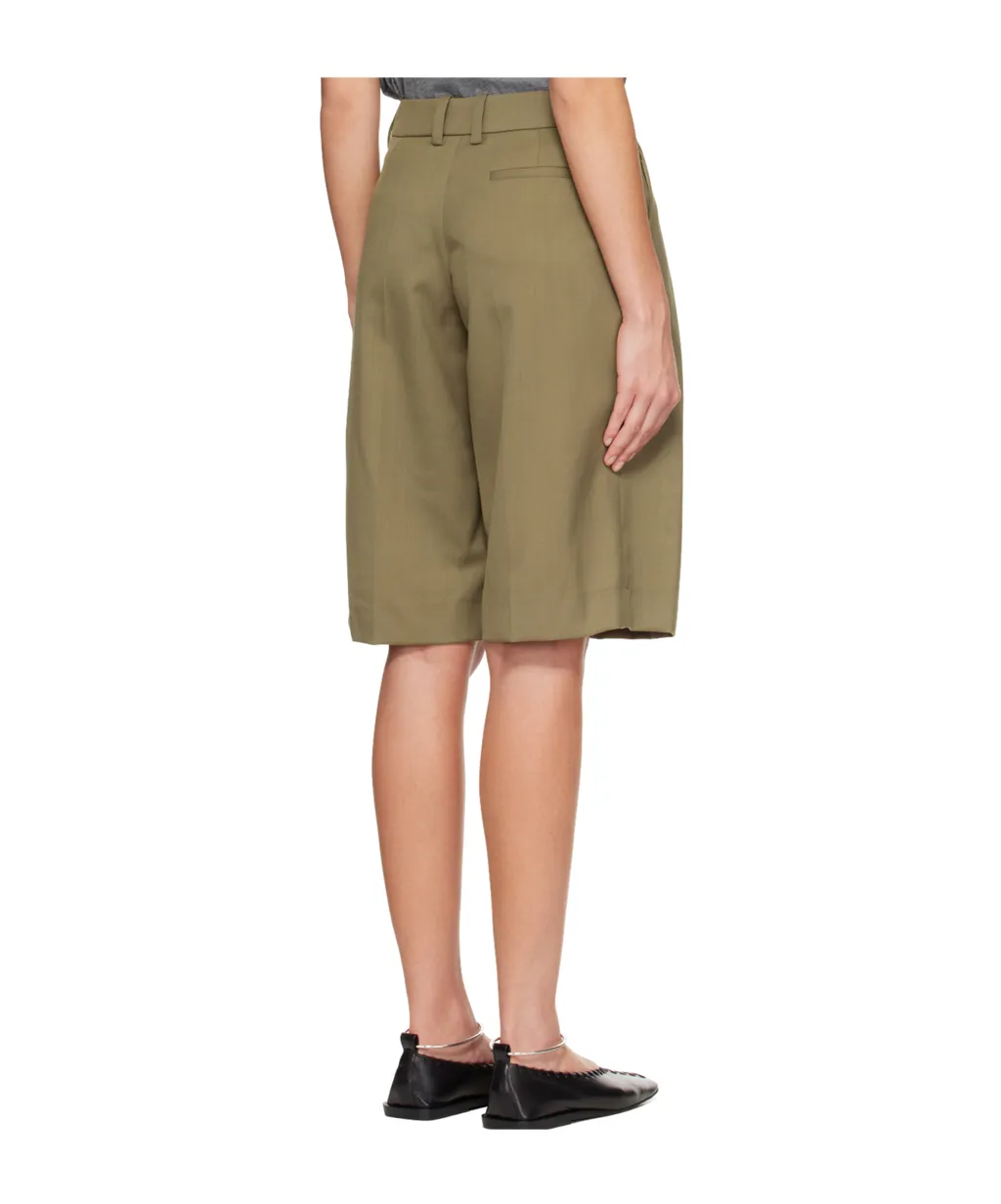Bilbao Pleated Bermuda Shorts