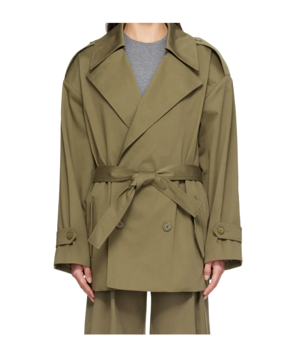 Zurich Oversized Short Trench Coat