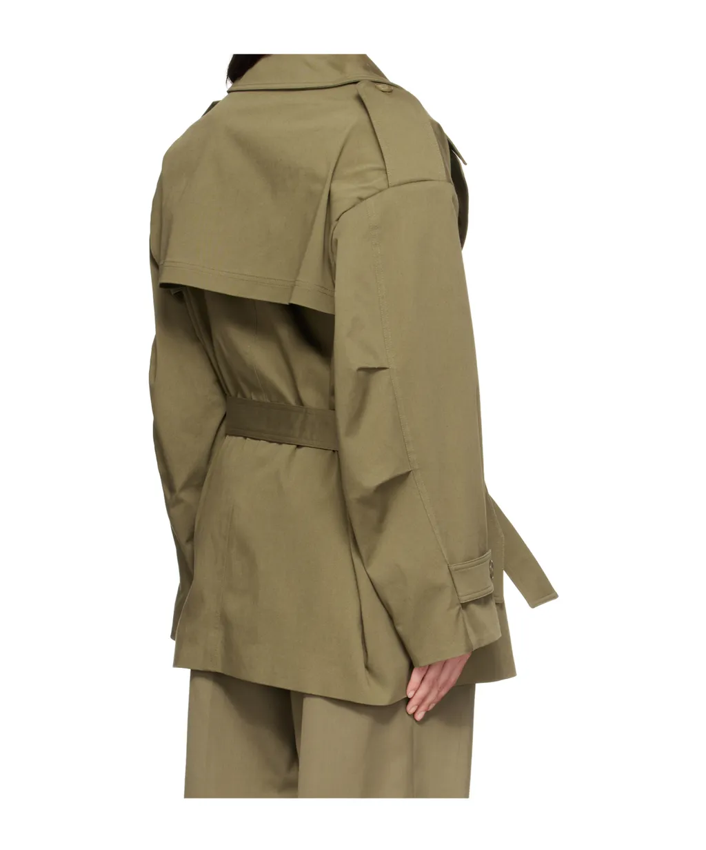 Zurich Oversized Short Trench Coat