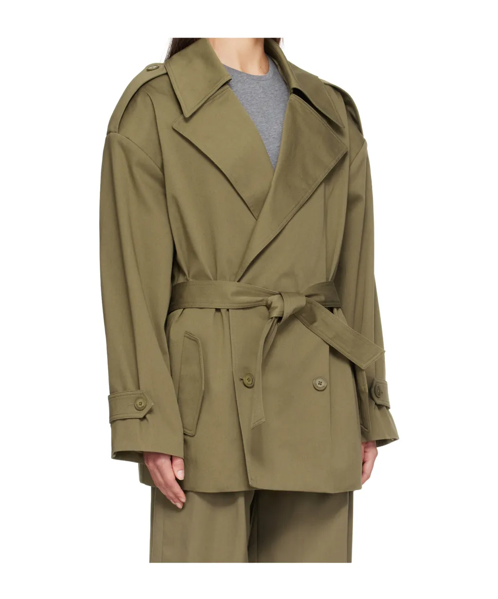 Zurich Oversized Short Trench Coat