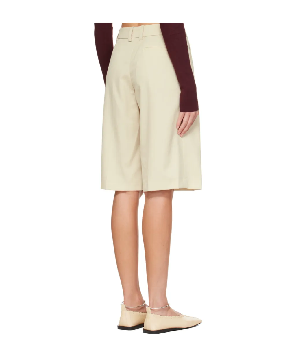 Bilbao Pleated Bermuda Shorts