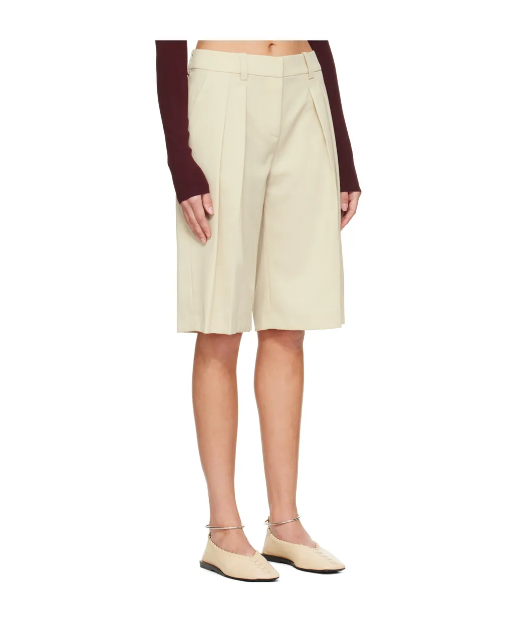 Bilbao Pleated Bermuda Shorts