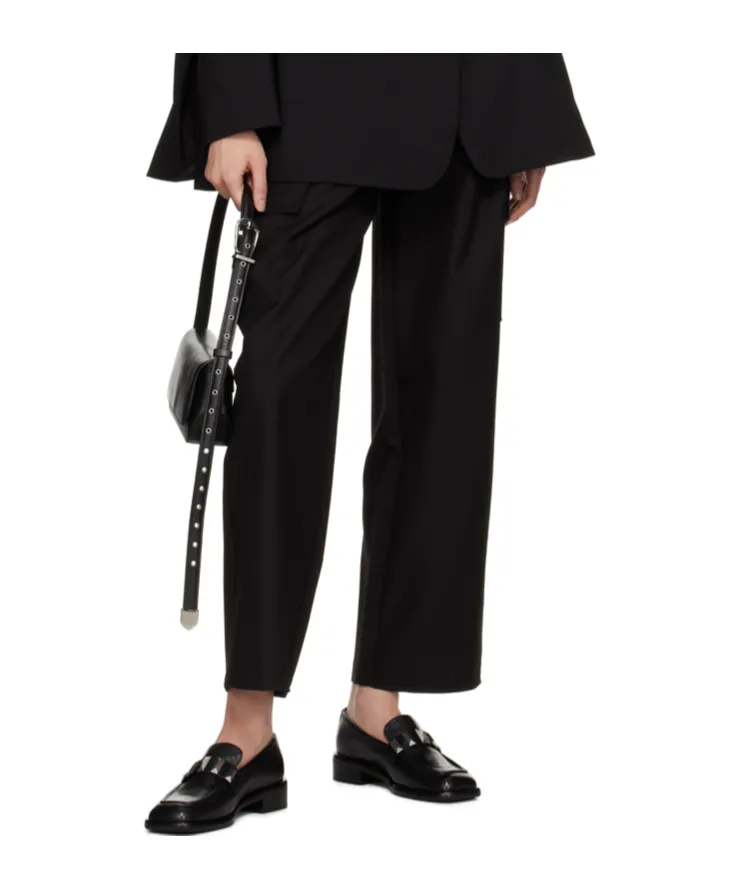 Maesa Wide-Leg Cargo Trousers