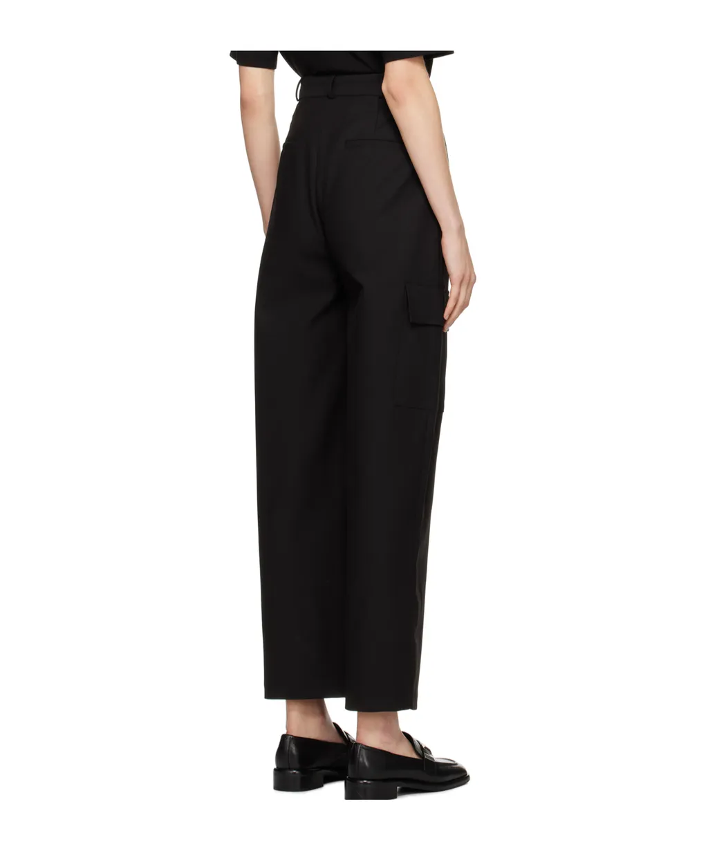 Maesa Wide-Leg Cargo Trousers