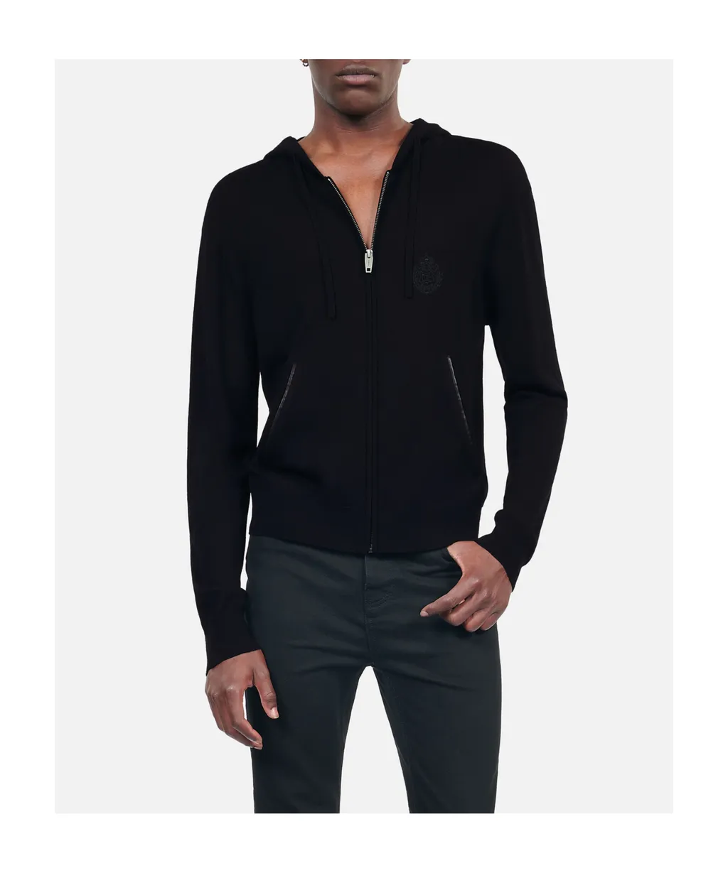 Wool Zip Hoodie