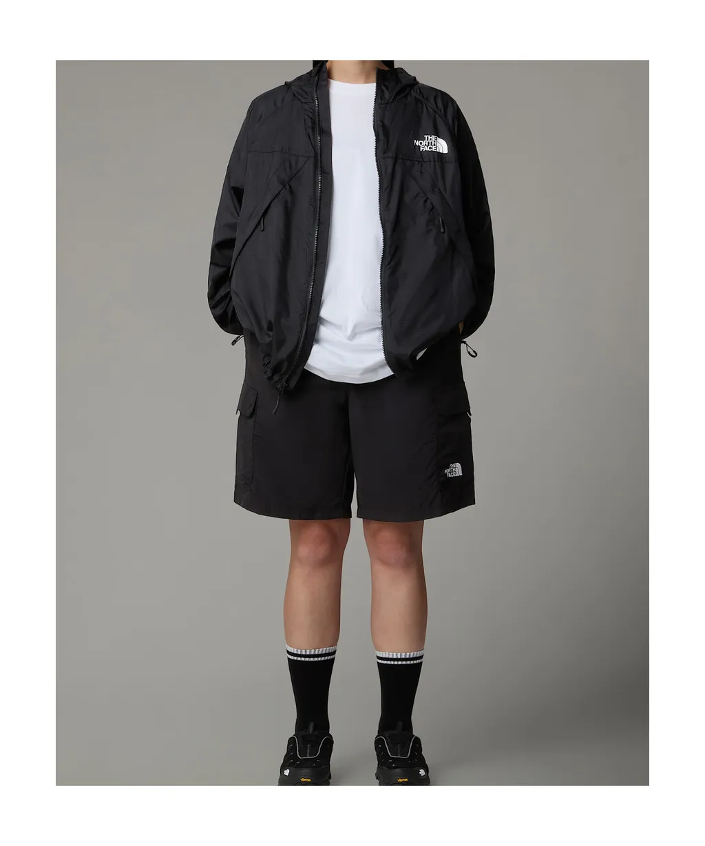 Logo Printed Hooded Jacket