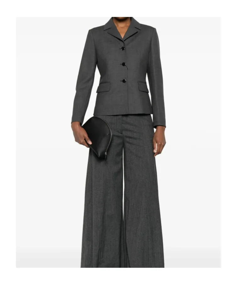 Long-Sleeved Suit Jacket