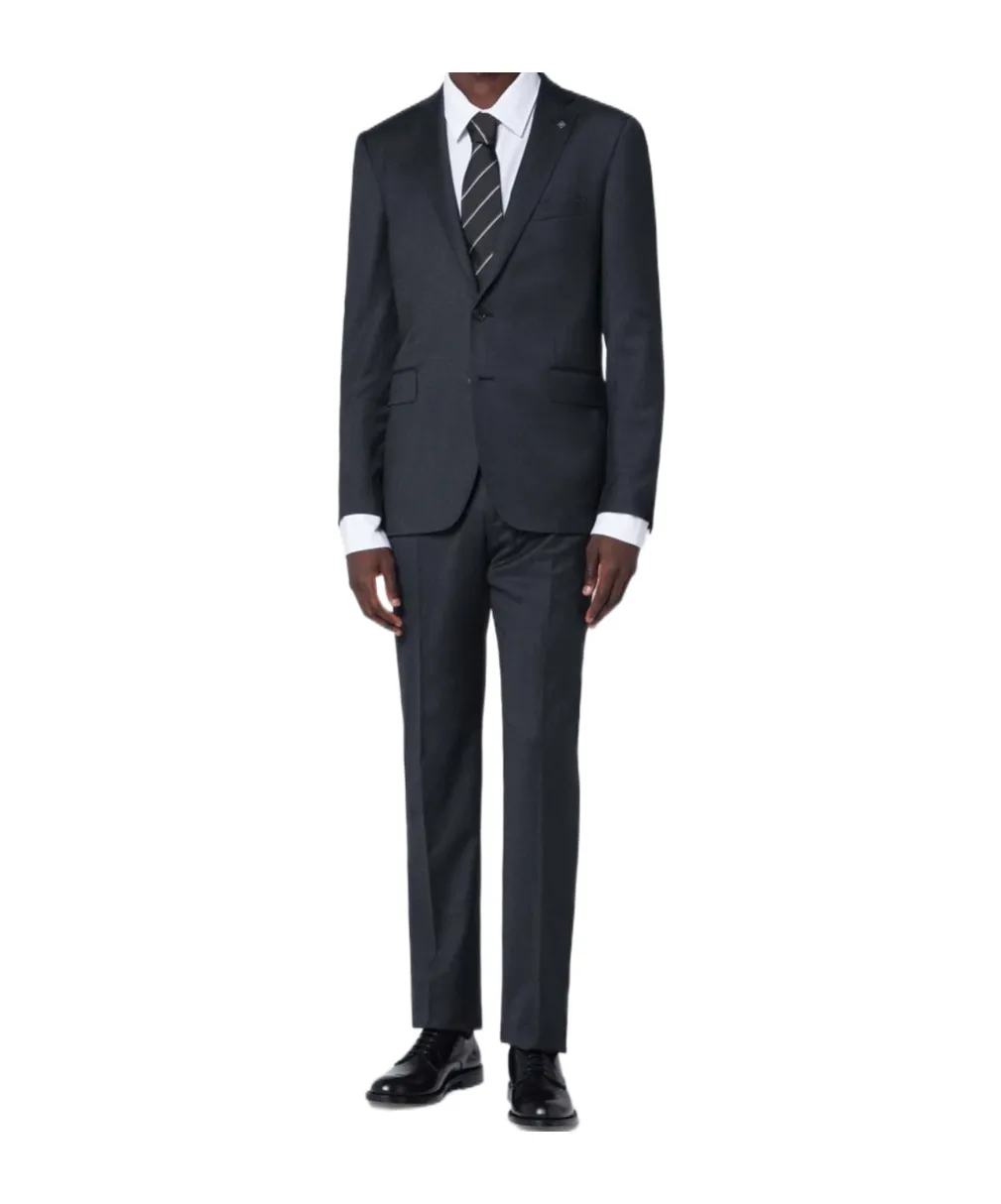 Single-Breasted Wool Suit
