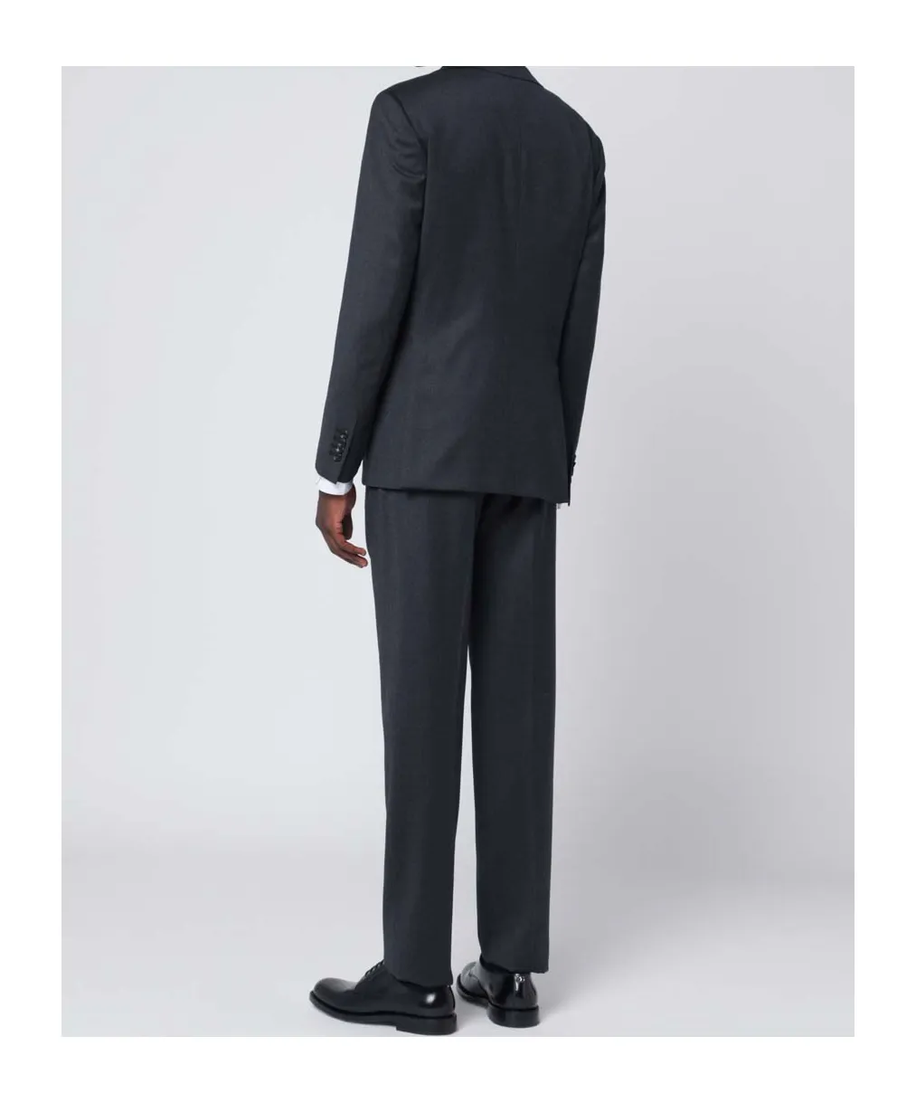 Single-Breasted Wool Suit