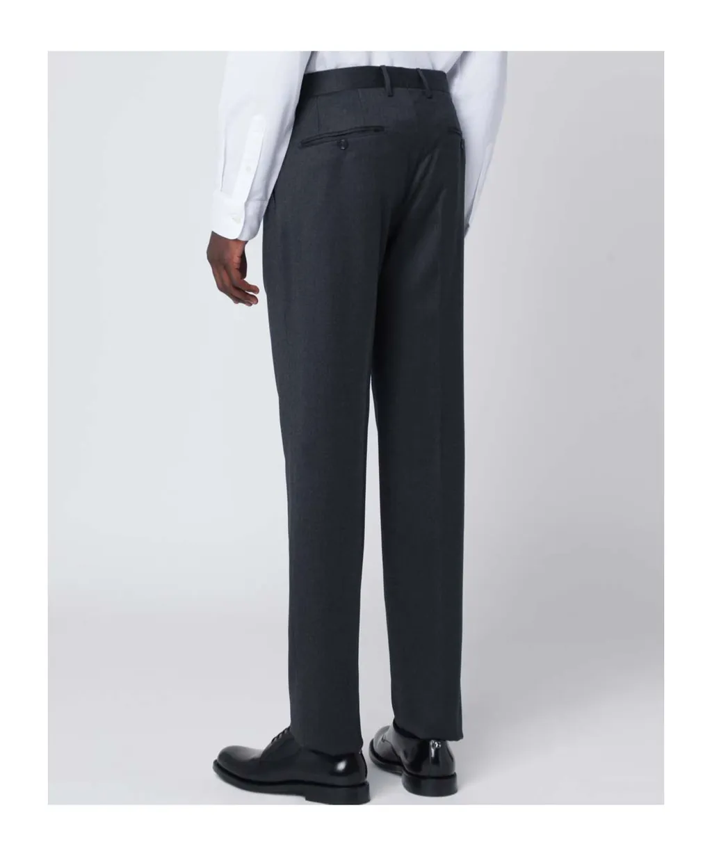 Single-Breasted Wool Suit