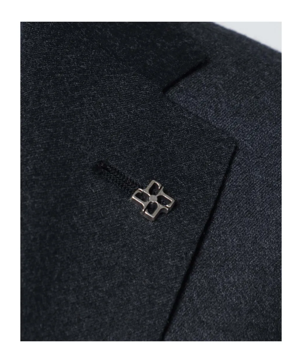 Single-Breasted Wool Suit