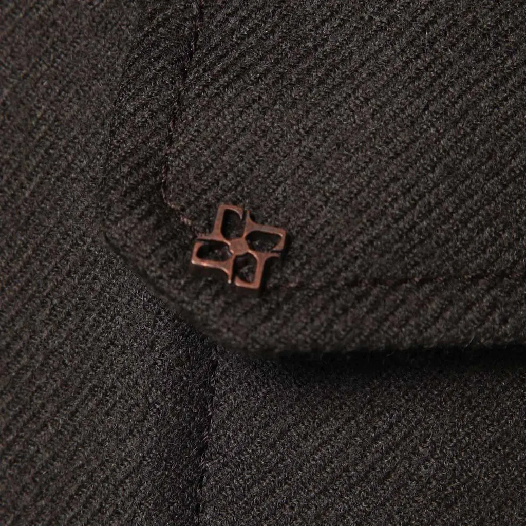 Diagonal Long Sleeved Overshirt