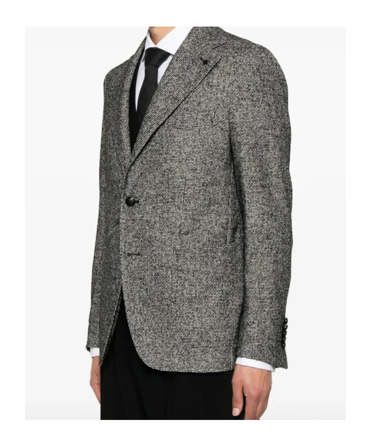 Long-Sleeved Suit Jacket
