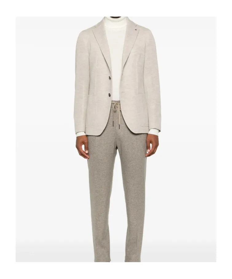 Long-Sleeved Suit Jacket