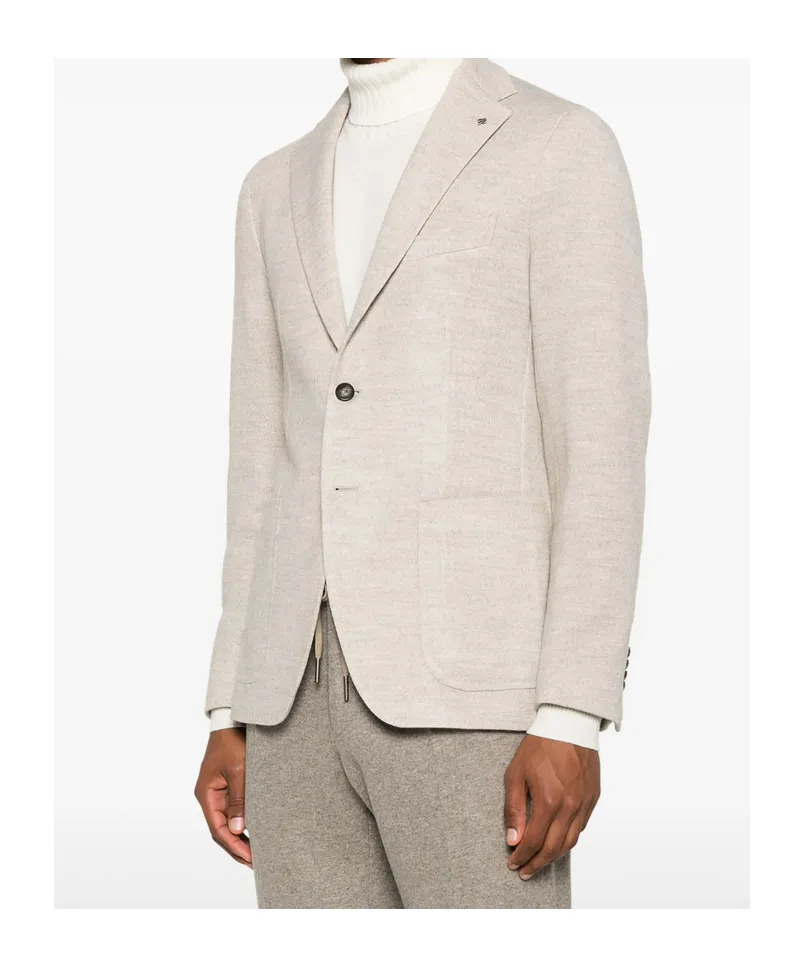 Long-Sleeved Suit Jacket