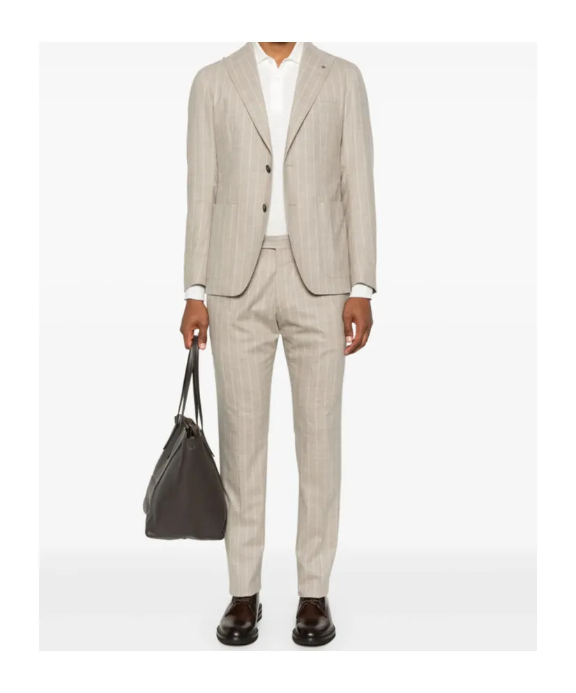 Pinstriped Suit