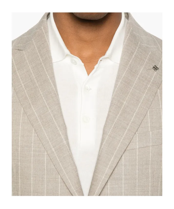 Pinstriped Suit