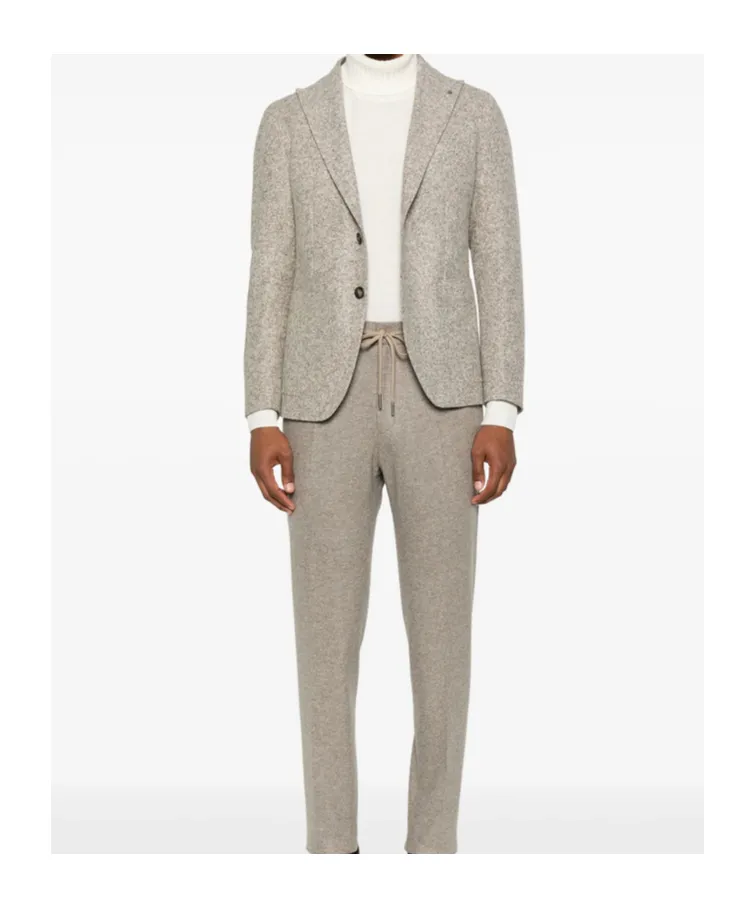 Long-Sleeved Suit Jacket
