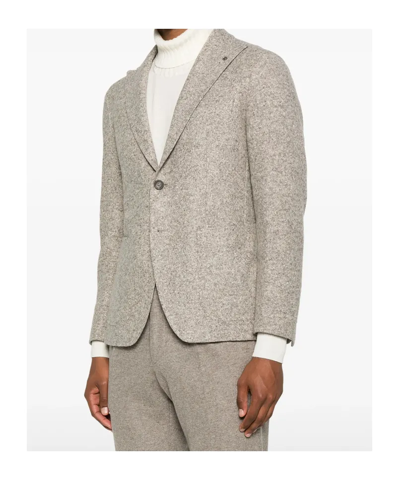 Long-Sleeved Suit Jacket