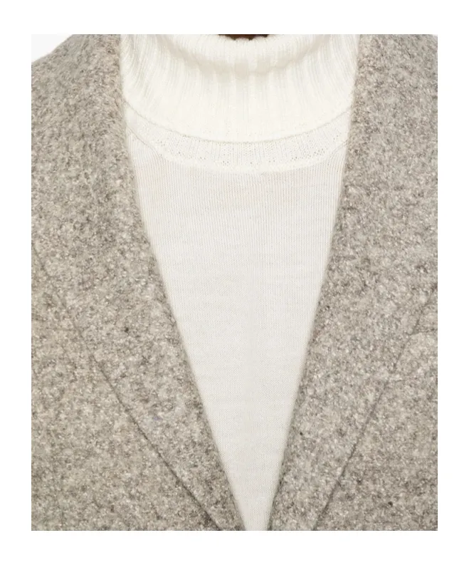 Long-Sleeved Suit Jacket