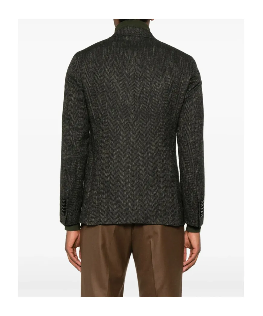 Long-Sleeved Suit Jacket