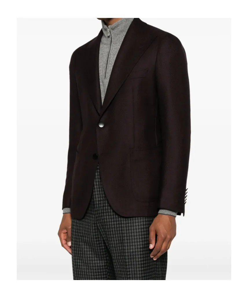 Long-Sleeved Suit Jacket