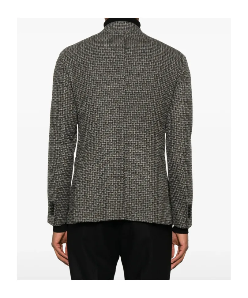 Long-Sleeved Suit Jacket