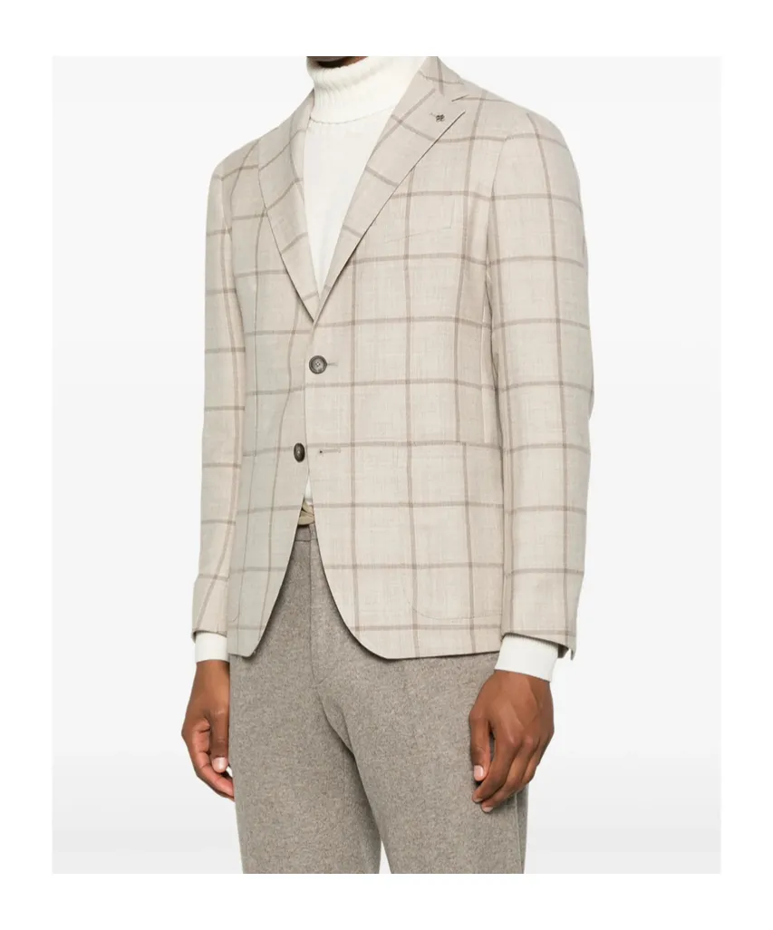 Long-Sleeved Suit Jacket