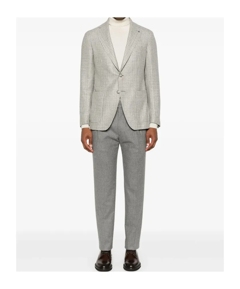 Long-Sleeved Suit Jacket