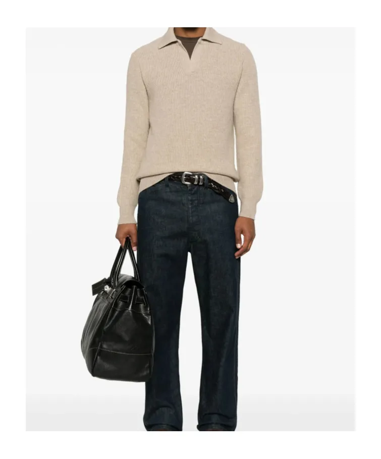 Lapel Sweater