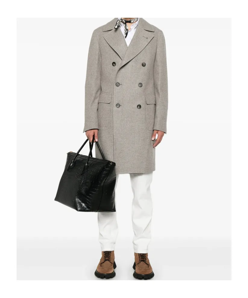 Double-Breasted Coat