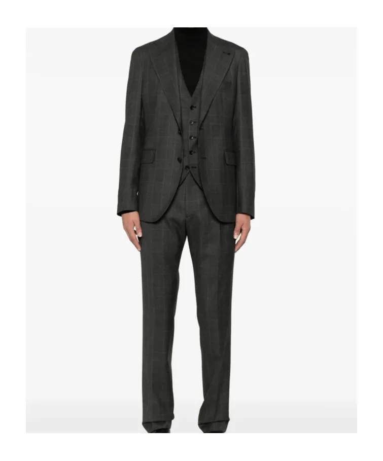Button Suit Vest