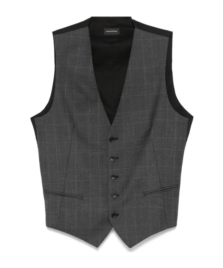 Button Suit Vest
