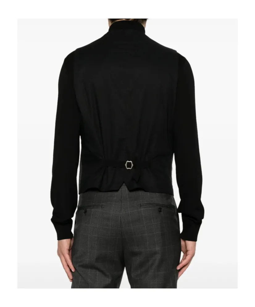 Button Suit Vest