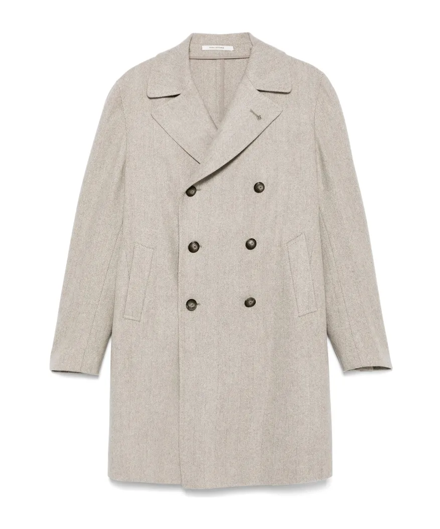 Double-Breasted Coat
