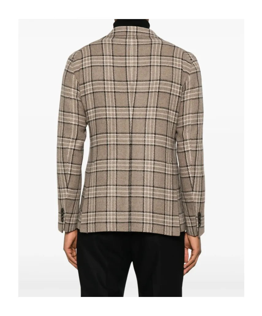Checked Blazer