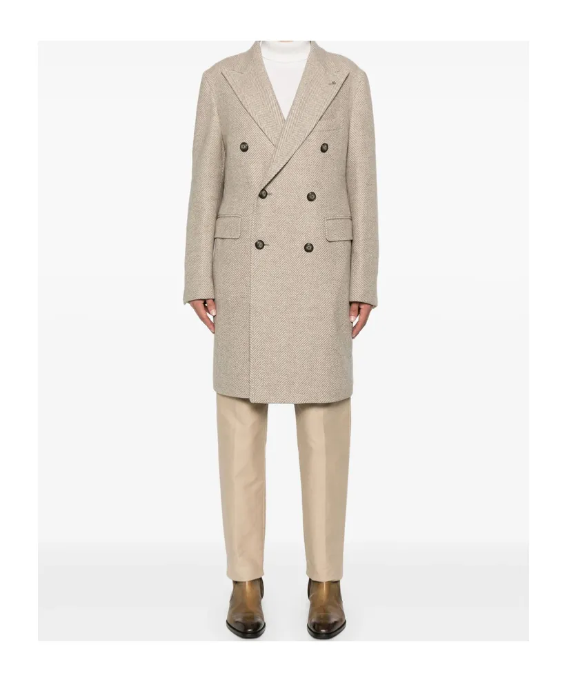 Double-Breasted Coat