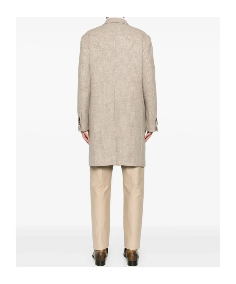 Double-Breasted Coat