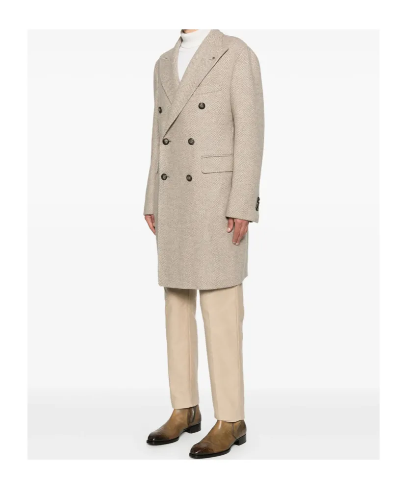 Double-Breasted Coat