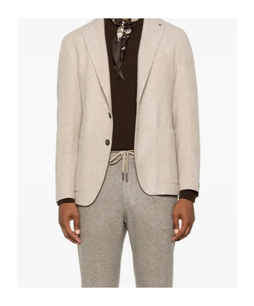 Long-Sleeved Suit Jacket