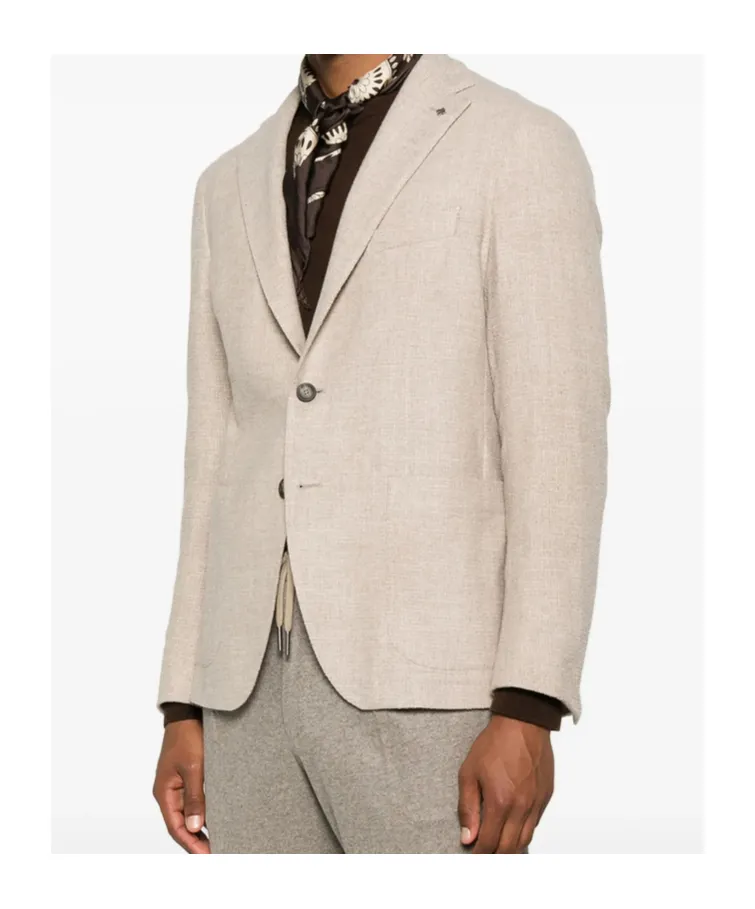 Long-Sleeved Suit Jacket