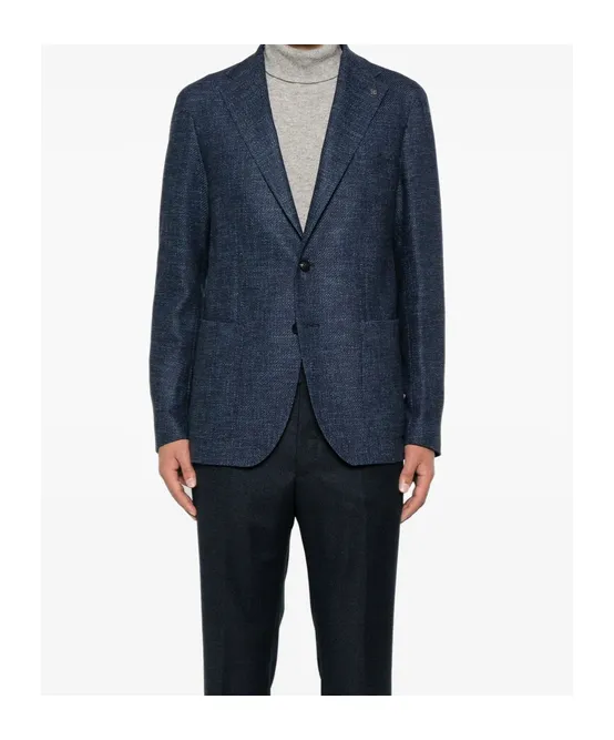 Long-Sleeved Suit Jacket