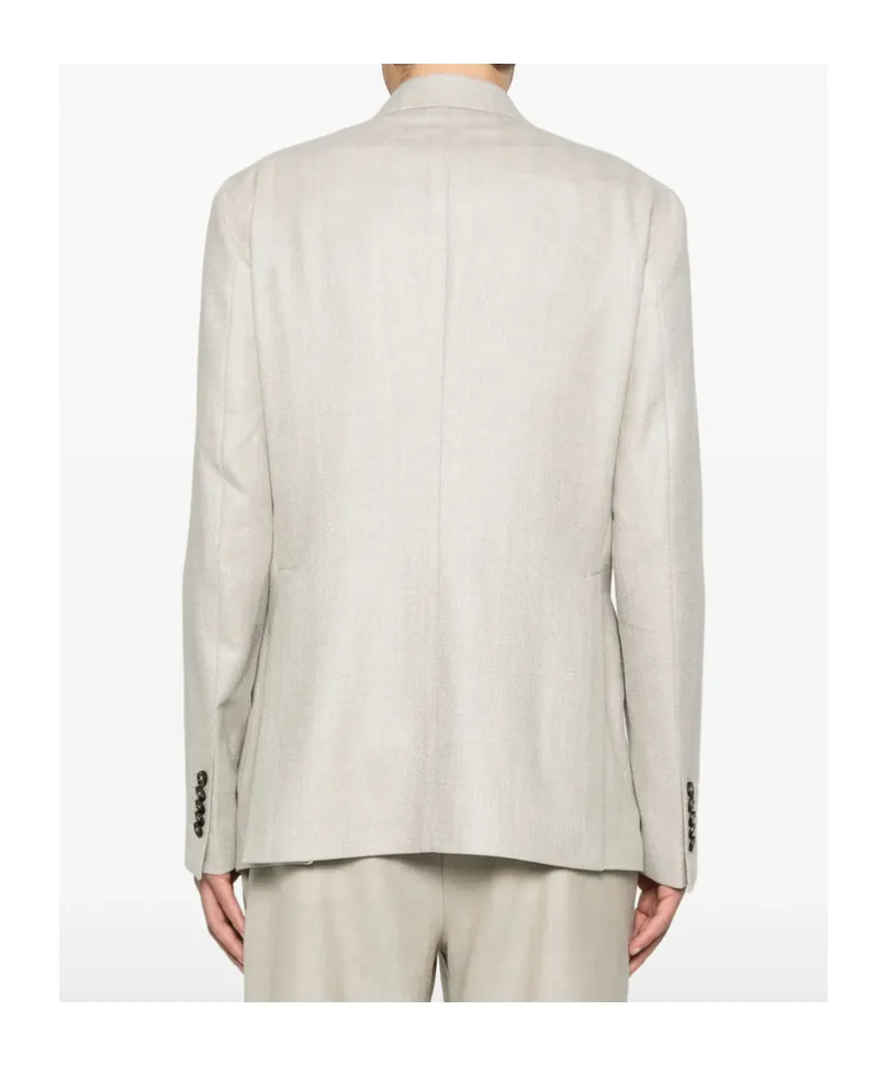 Long-Sleeved Suit Jacket