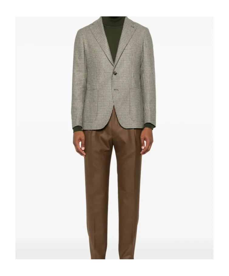 Long-Sleeved Suit Jacket