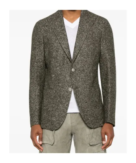 Long-Sleeved Suit Jacket