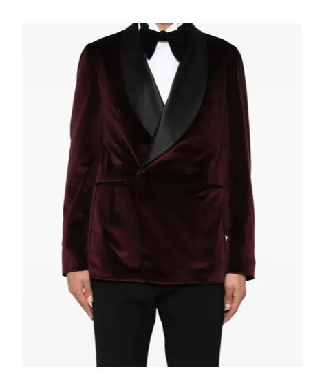 Long-Sleeved Suit Jacket